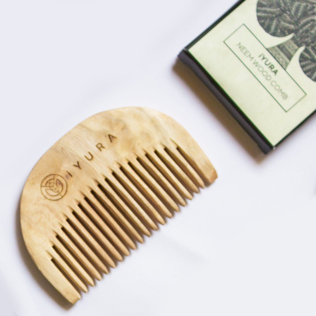 Ambhring Age Embrace Revitalizer and Hair Oil - With FREE Neem Wood Comb Hair Oil iYURA 