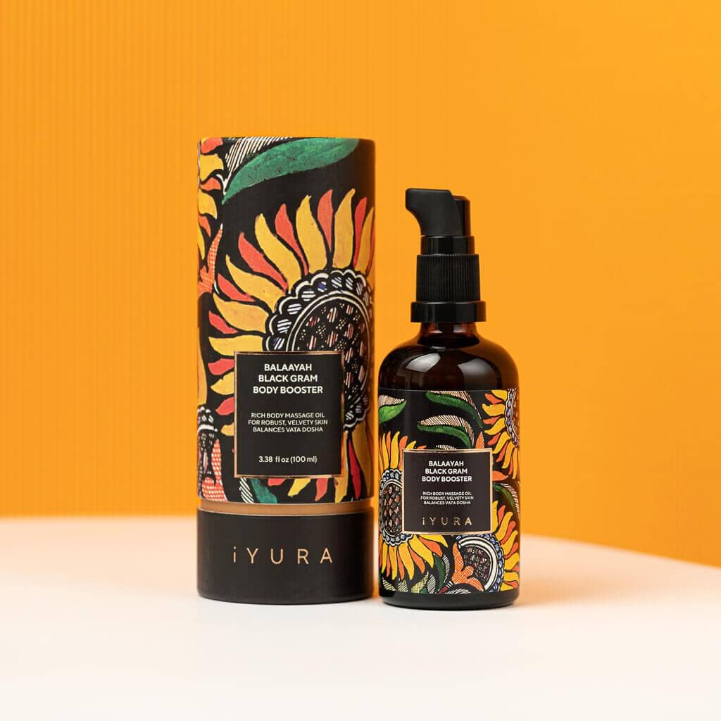 Balaayah Black Gram Body Booster - Body Oil Body Oil iYURA 