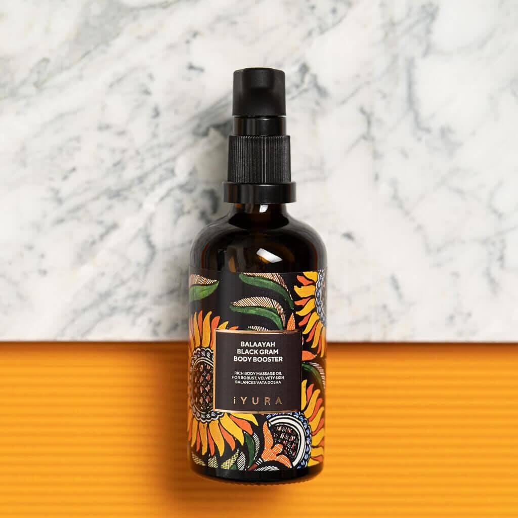 Balaayah Black-Gram Body-Booster Body Oil iYURA 