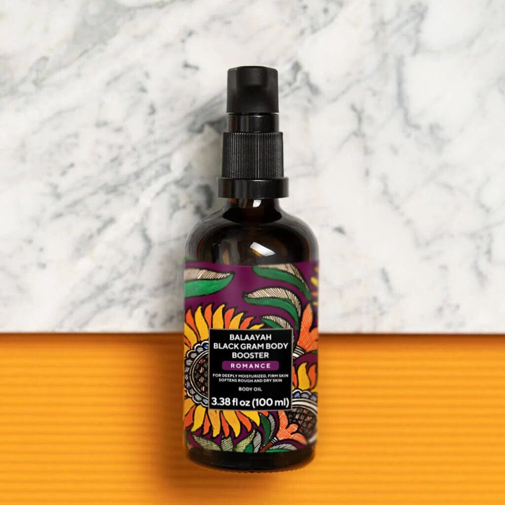 Balaayah Black Gram Body Booster | Romance Blend Body Oil iYURA 