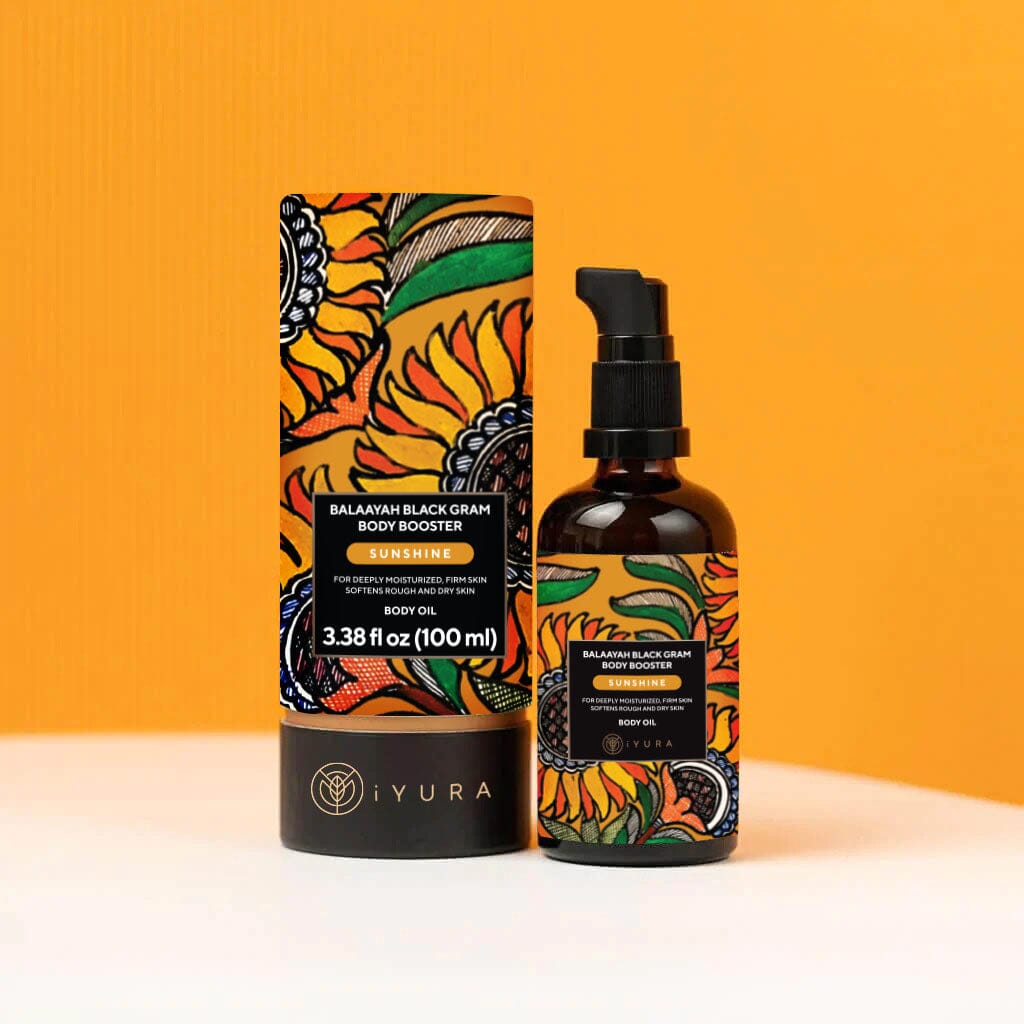 Balaayah Black Gram Body Booster - Sunshine Blend Body Oil iYURA 