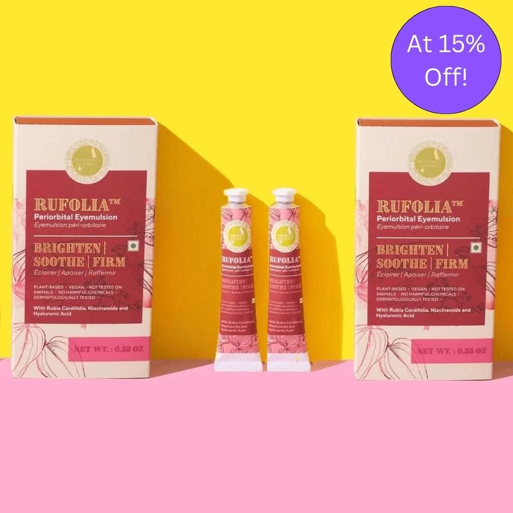 Rufolia: Periorbital Eyemulsion Eye Cream A Modernica Naturalis 2 tubes of 0.53 fl oz (15 g) at 15% OFF 