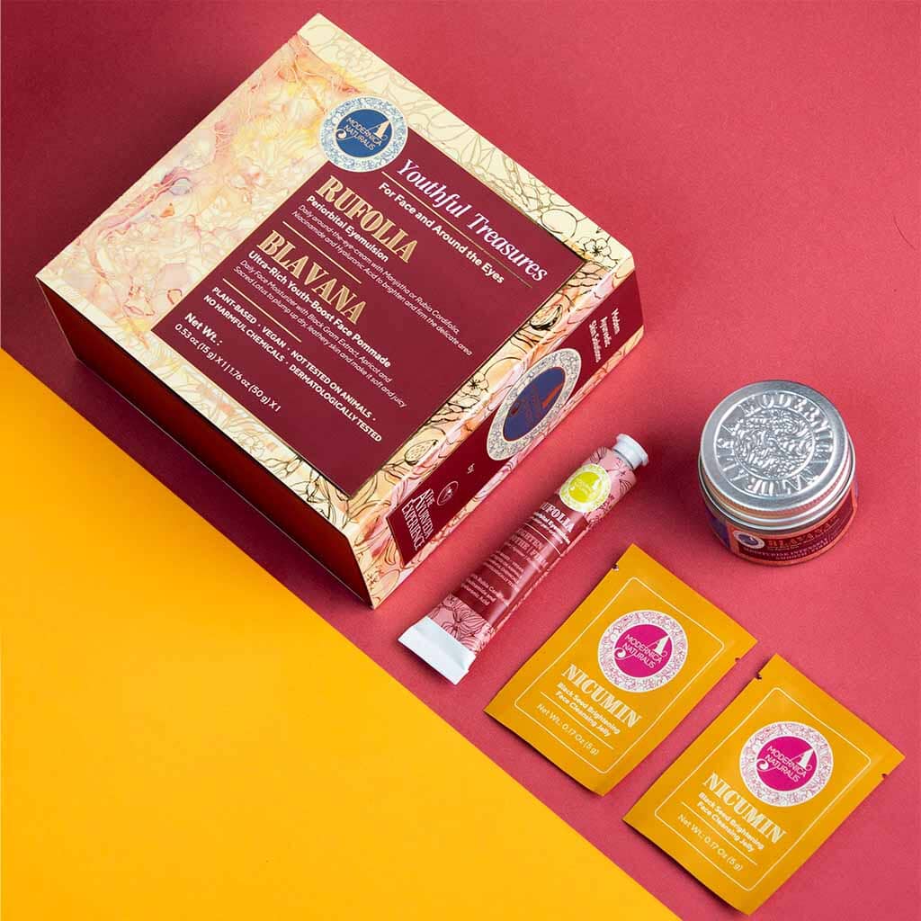 Youthful Treasures - 2 top hot-selling age-defiers in a gorgeous gift box; including 2 FREE samples Beauty set A Modernica Naturalis 